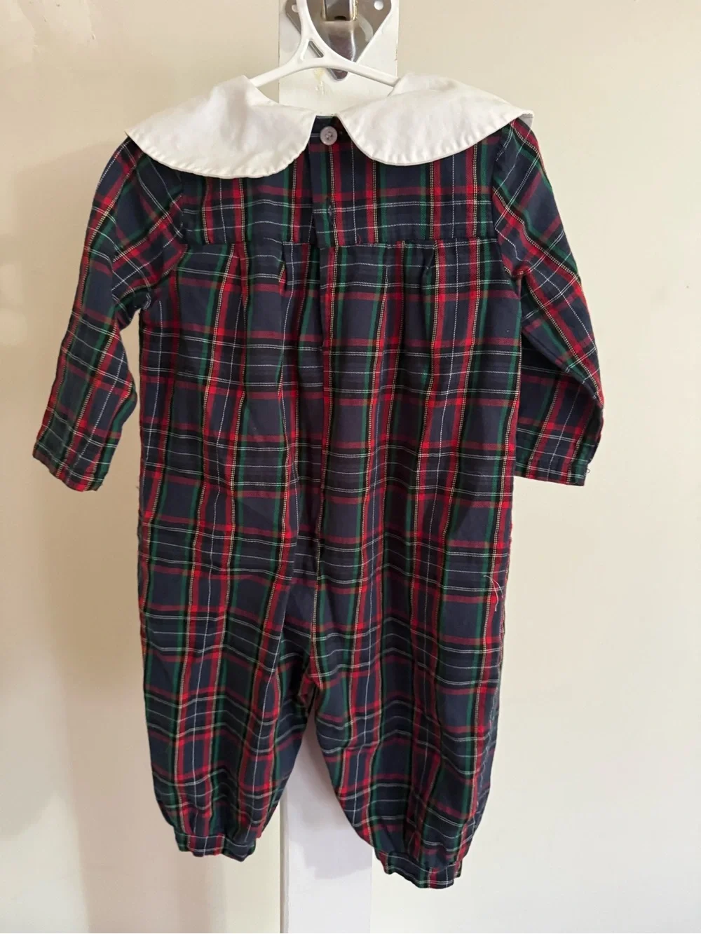 Cecil and Lou Smocked Bubble Romper
